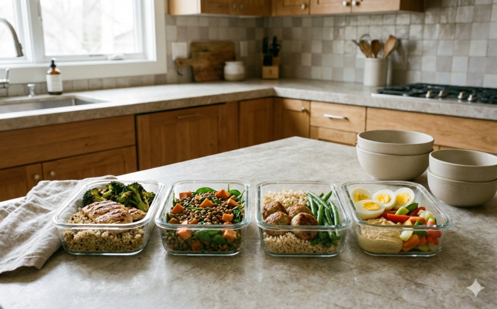 Meal planning for weight loss for working professionals with busy schedules