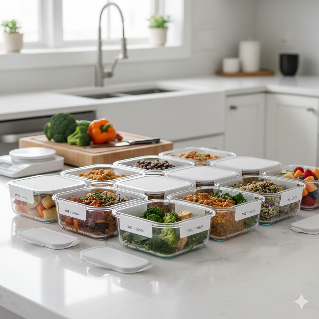 Structured vegetarian meal plan for quick weight loss