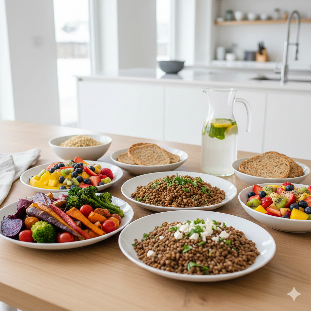 Healthy vegetarian meal plan for quick weight loss